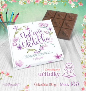 Belgická čokoláda 90 g | Motiv 135
